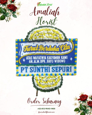 Papan Bunga Duka di Bojongjengkol