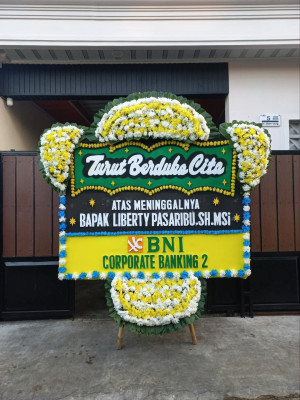 Papan Bunga Duka di Bojongjengkol
