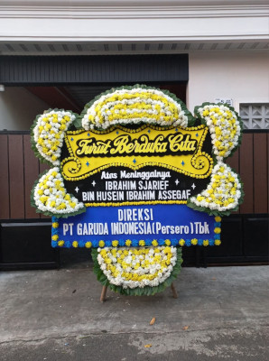 Papan Bunga Duka di Bojongjengkol