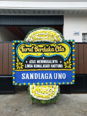 Papan Bunga Duka di Bojongjengkol