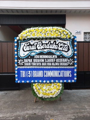 Papan Bunga Duka di Bojongjengkol